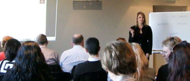 Speaking Lisa B. Real Estate Coach and Trainer